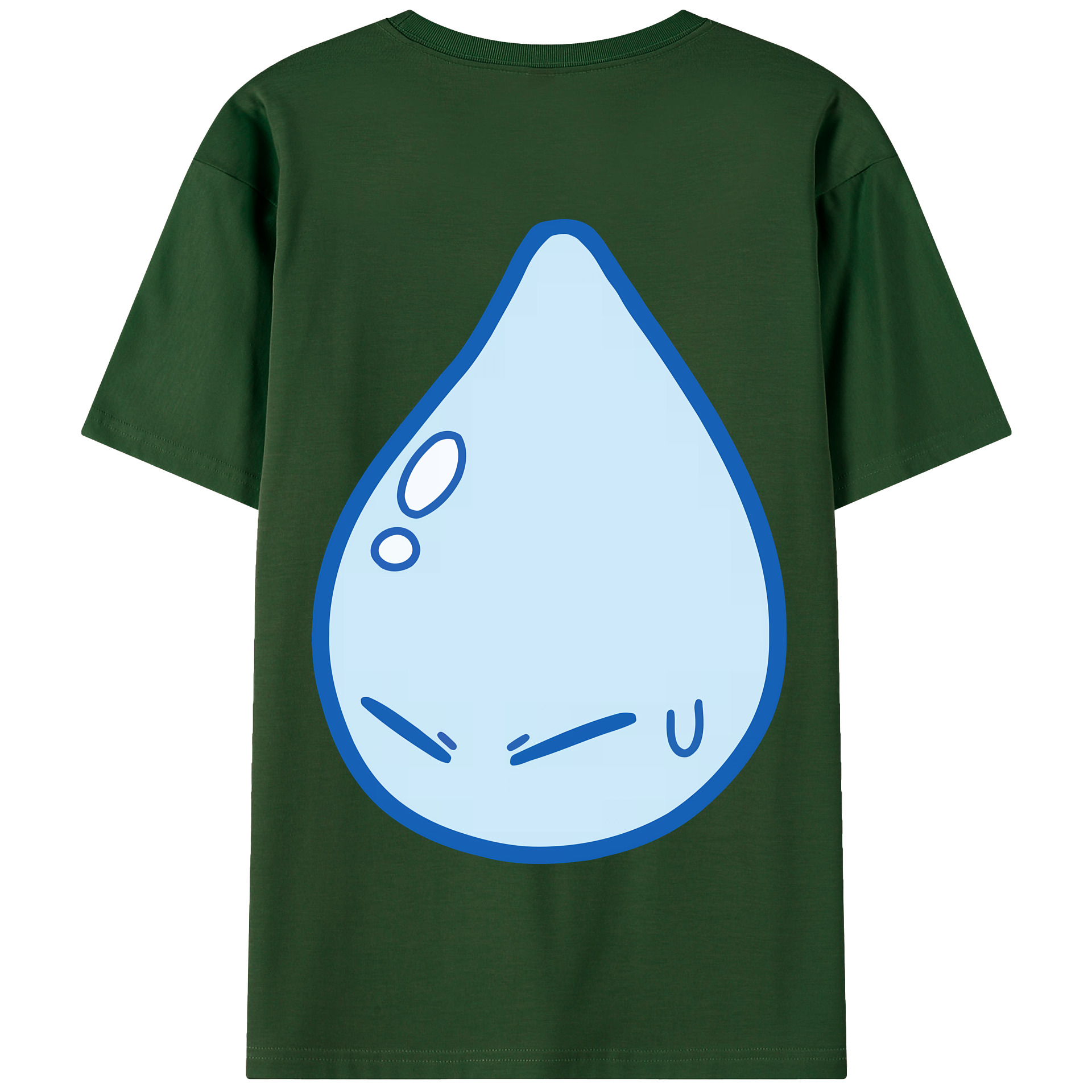 （画像用） 転スラ Regarding Reincarnated to Slime 綿100％半袖Tシャツ（背面プリント）